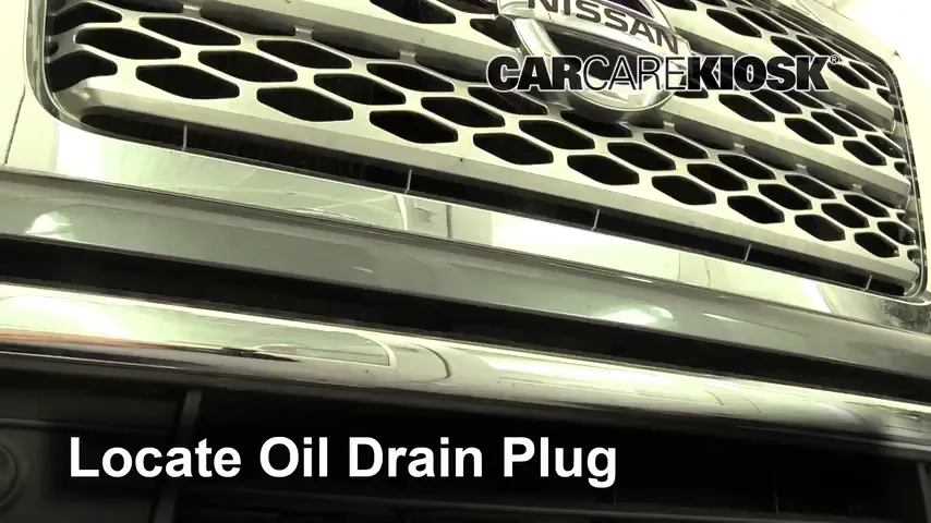 2017 Nissan Titan XD SL 5.6L V8 Oil Change Oil and Oil Filter
